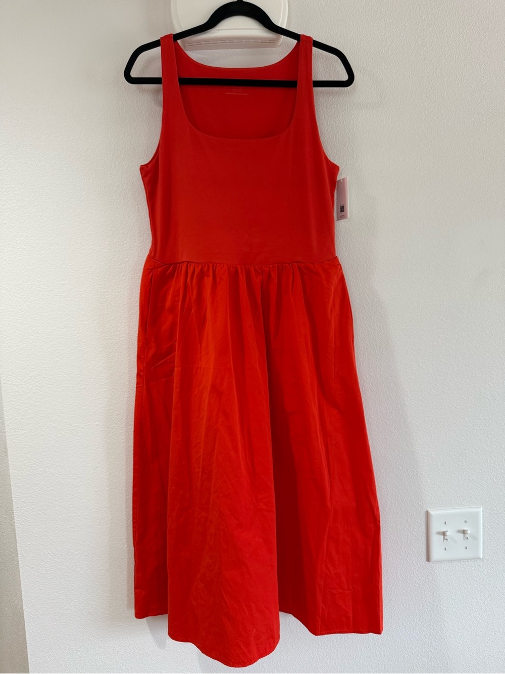 NWT Spanx Jersey Mix Media Dress! Size L